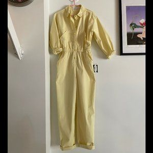 BN L'Academie Los Angeles Baby Yellow Jumpsuit Boilersuit Overalls